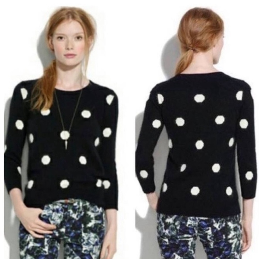 Madewell x Wallace rabbit hair sweater